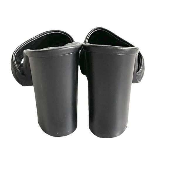 L’intervalle Leather Mule Shoes Sandals Heels Shoes Black 39 - Picture 6 of 10